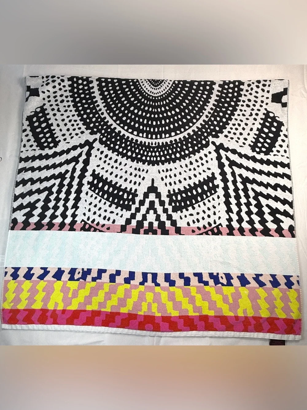 Mara Hoffman x Pendleton Oversized Beach Towel 37x68 Geometric 100% Cotton